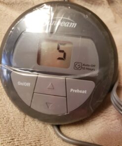 Sunbeam Royal Luxe Microplush Heated Electric Blanket Full Size, 84" x 72", 12 Heat Settings, 12-Hour Selectable Auto Shut-Off, Fast Heating, Machine Washable, Warm and Cozy, Mushroom 29 71lXEH44qNL