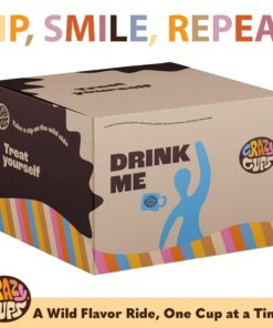 Alternative view of Crazy Cups Flavored Coffee in Single Serve Coffee Pods - Flavor Coffee Variety Pack Chocolate 40 Count Flavored Coffee Variety Pack 40 Count (Pack of 1)