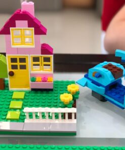 LEGO Classic Large Creative Brick Box 10698 Building Toy Set for Back to School, Toy Storage Solution for Classrooms, Interactive Building Toy for Kids, Boys, and Girls Standard 62 71lZ6N71z5L