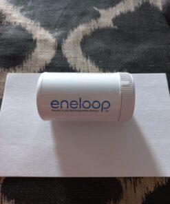 Panasonic K-KJS1MCA2BA eneloop D Size Battery Adapters with eneloop AA 2100 Cycle Ni- MH Pre-Charged Rechargeable Batteries, 2 "D" Adapters with 2 Batteries D Spacer Pack 34 71lZN4lh9L