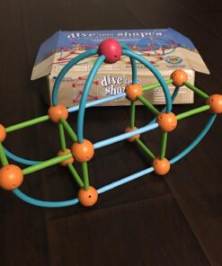 Learning Resources Dive into Shapes! A Sea and Build Geometry Set, 129 Pieces Multicolor 28 71lZPnbYfJL