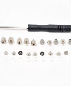 MICRO CONNECTORS M.2 SSD Mounting Screws Kit for Asus Motherboards (L02-M2S-KIT) - Silver Mixed Sizes Screws Kit (Asus) 20 71lZo4c6BYL