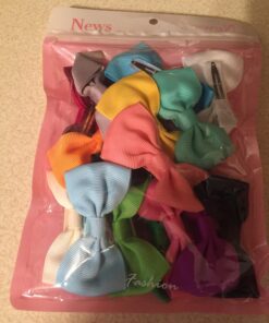 ICObuty 20 Pcs Baby Girl Boutique Grosgrain Ribbon Hair Bows Alligator Clips For Teens Kids Toddlers Children(2.75 Inch) 20 Pcs 2.75 Inch Hair Bows 38 71lZtyI3NeL
