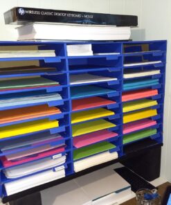 Pacon Classroom Keepers 30-Slot Mailbox, Blue (001318) 30 71laSP6dMlL