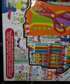 Alex Discover Ready, Set, School Craft Kit Kids Art and Craft Activity, Skill Building Set for Pre School Children, Learn Basic Skills to Help in School, For Ages 3 and up Ready Set School 21 71laVgavvpL