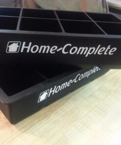 Home-Complete Large Ice Molds Silicone Trays Makes 8, 2”x 2” Big Cubes BPA-Free, Flexible-Chill Water, Lemonade, Cocktails, and More, Black(Pack Of 2) 2"x2"9(2 Pack) 52 71ladpm3SL