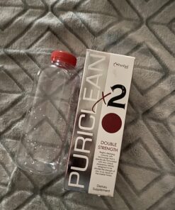 Puriclean X2 Detox Cleanse - Double Strength Cleanser - Formulated with Proprietary Blends for The Strongest Cleanser - Remove Toxins - 4 Capsules - Includes empty 16oz bottle - 1 Pack 1 Pound (Pack of 1) 17 71law6ZMTnL