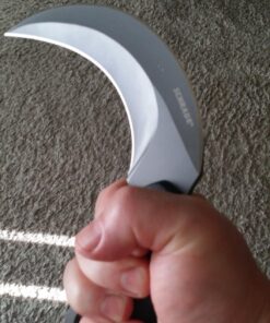 Schrade Boneyard Fixed Blade with 8Cr13MoV Grey Ti Coat for Outdoor Survival 19 71lb6m7R1sL