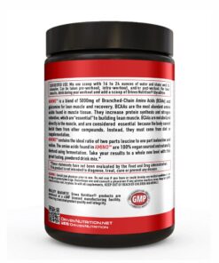 Driven Amino Branched-Chain Amino Acid with Glutamine - 2:1:1 BCAA Ratio, 4g Leucine - Train Harder & Longer - Increase Muscle Mass, Aid Recovery - Low-Carb - Vegan - 50 Servings - Grape 50 Servings (Pack of 1) 10 71lbdiV0twL