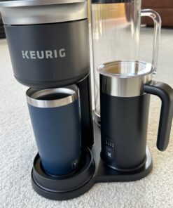 Keurig K-Cafe SMART Single Serve K-Cup Pod Coffee, Latte and Cappuccino Maker, Black 92 71lcimfbG7L