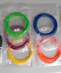 3D Pen Filament Refills - 1.75mm ABS Printer Refill Pack - 240 Linear Feet in 20 Foot Lengths Per Color - 80 Stencil E-Book & Bonus Glow in The Dark Color Included by 3D Artist Supply 19 71lckcg1eCL