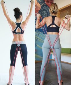 SISYAMA Core Cross Workout Pilates Reformer Exercise Resistance Cords Loop Tube Bands 12 71ldO HDuZL