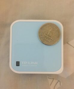 TP-Link N300 Wireless Portable Nano Travel Router(TL-WR802N) - WiFi Bridge/Range Extender/Access Point/Client Modes, Mobile in Pocket 34 71le7ysj8pL