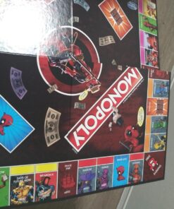 Hasbro Gaming Monopoly Game: Marvel Deadpool Edition 58 71leG LvfFL