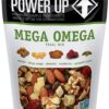 Power Up Premium Trail Mix - Mega Omega Trail Mix 14oz, Gluten Free, Vegan, Non-GMO 14 Ounce (Pack of 1) 2 71lfi53 DL