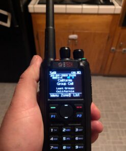 BTECH DMR-6X2 (DMR and Analog) 7-Watt Dual Band Two-Way Radio (136-174MHz VHF & 400-480MHz UHF), with GPS and Recording, Includes Full Kit with 2 Batteries, Programming Cable, and More 19 71lfrjnn8RL