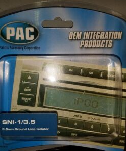 PAC SNI-1/3.5 3.5-mm Ground Loop Noise Isolator Works with iPod/Zune/iRiver and Others , Black 17 71lg2umYptL