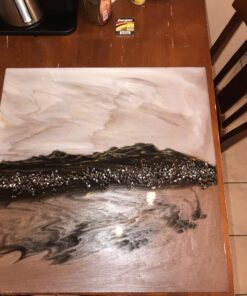 Art ‘N Glow Epoxy Resin for Clear Casting and Coating - 1 Gallon Kit - Perfect for Molds, Crafts, Tumblers, Jewelry, Wood - Food Safe, Non Yellowing, Bubble Free, and Made in The USA 47 71lh6SXO08L