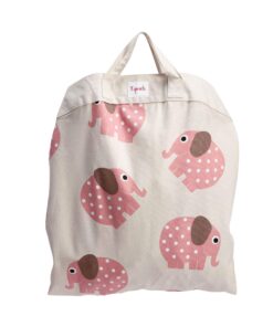 3 Sprouts Play Mat Bag – Large Portable Floor Activity Rug for Baby Storage - Elephant 9 71libI2qiqL