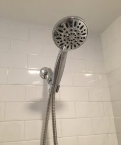 AquaDance 3316 High Pressure 6-Setting 4" Chrome Face Hand Held Head with Hose for The Ultimate Shower Experience Officially Independently Tested to Meet Strict US Quality & Performance Standards 47 71lj98siPL