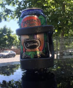 SunChaser Drink Holder for Cups and Bottles, Holds Cans and Tumblers - Comes with Drink Stake, Beverage Holder with Strap and Suction for Boats - Cupholder Gift - Graphite Grey 19 71ljKKrDdL