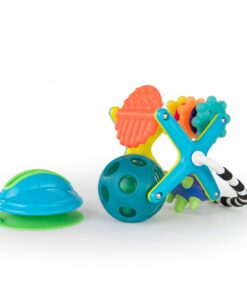 Sassy Teethe & Twirl Sensation Station 2-in-1 Suction Cup High Chair Toy | Developmental Tray Toy for Early Learning | for Ages 6 Months and Up 18 71ljTp1vulL