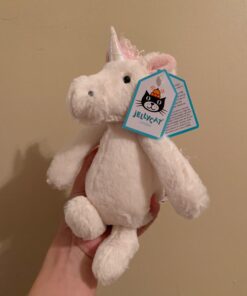 Jellycat Bashful Unicorn Stuffed Animal, Medium, 12 inches Medium - 12" 30 71ljzuWaZnL