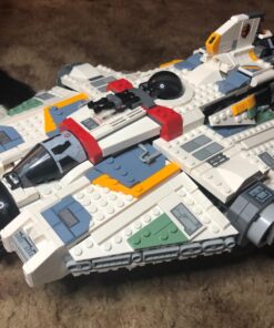 LEGO Star Wars: Ahsoka Ghost & Phantom II 75357 Playset Inspired by The Ahsoka Series, Featuring 2 Buildable Starships and 5 Star Wars Figures Including Jacen Syndulla and Chopper 54 71lkUuIH38L 1