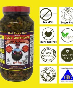 That Pickle Guy New Orleans Style Classic Olive Muffalata, Spicy, All Natural, 24-ounce 12 71lkccEYWUL