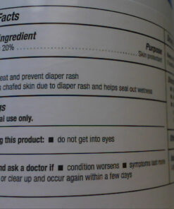 CareALL 15 oz Zinc Oxide 20% Skin Protectant Barrier Ointment Provides Relief and Treatment of Diaper Rash and Chafing. Helps Seal Out Wetness. 38 71llJj0sqSL