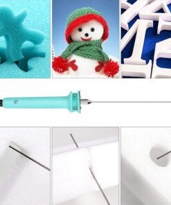 Foam Cutter, Jhua Hot Wire Knife Foam Cutter Electric Styrofoam Cutting Tool, 15W Foam Board Cutter with 4 inch Cutting Machine Pen for Styrofoam Foam Cutting, Arts, Crafts DIY 15 71lmKjulZRL