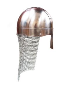 Historical Memories Medieval Steel Chainmail Crusader Helmet Warrior Armor Knight Adult Costume Functional,Chrome,Large 5 71lnrS5WhJL