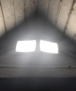 LEPOWER 3000LM Dusk to Dawn LED Security Light, 28W Flood Lights Outdoor with Photocell, 3000K Warm Light, IP65 Waterproof, 2 Adjustable Heads Exterior Outdoor Security Light for Garage, Backyard White 41 71lo7kenAqL