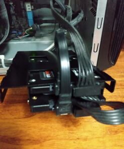 Corsair Dual SSD Mounting Bracket (3.5” Internal Drive Bay to 2.5", Easy Installation) Black 1 Count (Pack of 1) Dual SSD Mount 50 71loWrv0vcL