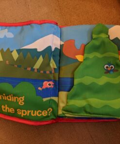 Lamaze Peek-A-Boo Forest Soft Baby Book - Clip-On Cloth Book - Washable Crinkling Fabric Pages for Sensory Play - Teething and Learning Toys for Babies - 6 Months and Up 56 71lpU9jMB9L