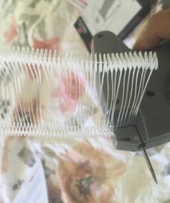 Amram Clothing Tagging Gun, Comfort Grip Model, Price Tag Attacher, Kit Includes Gray Standard Tagger, 1,250 2-in Barbs, 5 Needles; for Manufacturers, Retail, Boutiques, Consignment, Yard Sales 1,250 2-in Attachments, 5 Needles 43 71lq8gBl5PL 1