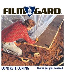 Film-Gard 626031 Construction Plastic Sheeting 10' Width X 100' Length X 6 mil Thick, Black, 1 Count 10'x100' 8 71lqG4ROBvL
