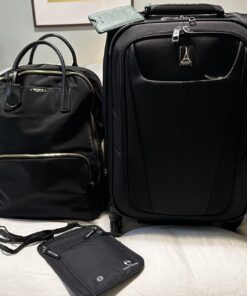 Travelpro Maxlite 5 Softside Expandable Luggage with 4 Spinner Wheels, Lightweight Suitcase, Men and Women, Black, Carry-On 21-Inch 47 71lqodcOmUL