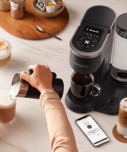 Keurig K-Cafe SMART Single Serve K-Cup Pod Coffee, Latte and Cappuccino Maker, Black 66 71lqqioDQL