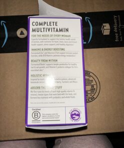 New Chapter Women's Multivitamin for Immune, Beauty + Energy Support with 20+ Nutrients -- Every Woman's One Daily, Gentle on the Stomach, 72 Count 72 Count (Pack of 1) 54 71lqwKocbKL
