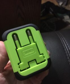 Travel Adapter Uppel Dual USB All-in-one Worldwide Travel Chargers Adapters for US EU UK AU About 152 Countries Wall Universal Power Plug Adapter Charger with Dual USB and Safety Fuse (Green) Green 26 71lrF9cvIUL