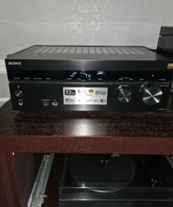 Sony STR-AN1000 7.2 CH Surround Sound Home Theater 8K A/V Receiver: Dolby Atmos, DTS:X, Digital Cinema Auto Calibration IX, Bluetooth, WiFi, Google Chromecast, Spotify connect, Apple AirPlay, HDMI 2.1 STR-AN1000 AV Receiver only 52 71lrs07wU5L