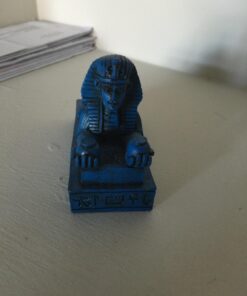 Blue Amenhotep III Sphinx Egyptian Figure Collectible 25 71lrzOZXpL