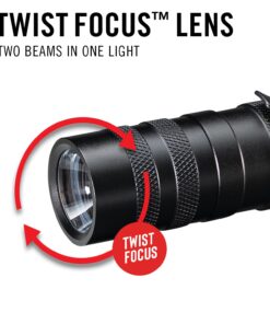 Alternative view of Coast PX1 565 Lumen Pure Beam Focusing LED Flashlight with Twist Focus and Adjustable Pocket Clip