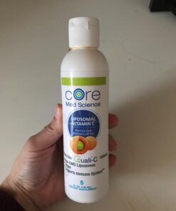 Core Med Science Liposomal Vitamin C 1000mg Liquid - Sunflower Formula, 5 Fl Oz - Natural Liposomal Vitamin C Non-GMO Supplement - Immune System Booster for Adults - Supports Collagen Formation 17 71lskJ2r8JL