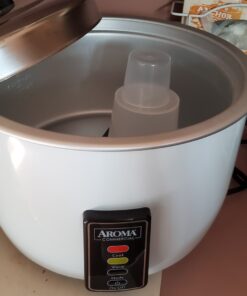 Aroma Housewares 60-Cup (Cooked) (30-Cup UNCOOKED) Commercial Rice Cooker (ARC-1033E),White 30-Cup 16 71lsv8rnxL