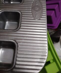 USA Pan Bakeware Aluminized Steel Brownie Bite Pan, 20 Well 20-Well Brownie Bites 22 71ltDdiMMiL