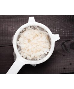 HIC Kitchen Double-Ear Fine Mesh Strainer, FDA Approved, BPA Free, 4-Inch,White 15 71ltR3KMokL