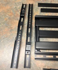 Pipishell Full Motion TV Wall Mount for 37-75 inch Flat/Curved TVs up to 100lbs, Wall Mount TV Bracket Swivel and Tilt, TV Mount Fits 8/12/16" Wood Studs, Max VESA 600x400mm, PILF3 42 71lto FOVvL