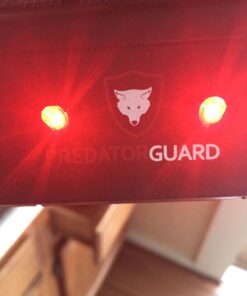 Predator Guard Solar Powered Predator Deterrent LED Light - Scares & Deters Nocturnal Animals Away, Built to Repel Coyote, Fox, Skunk, Bear, Racoon & Wild Creatures - Protect Your Property! 1 36 71luRMVrsAL
